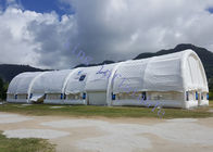 40 X 10 X 6 M PVC Biały nadmuchiwany namiot imprezowy o silnej odporności na wiatr
