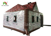 Dostosowane 5x5m PVC nadmuchiwany namiot imprezowy Pojedyncze drzwi do baru imprezowego EN71