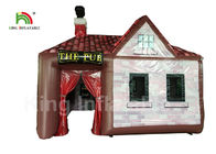 Dostosowane 5x5m PVC nadmuchiwany namiot imprezowy Pojedyncze drzwi do baru imprezowego EN71