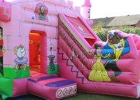 Wodoodporny nadmuchiwany zamek do skakania 5x4m Dostosowane przyjęcia urodzinowe Princess Palace